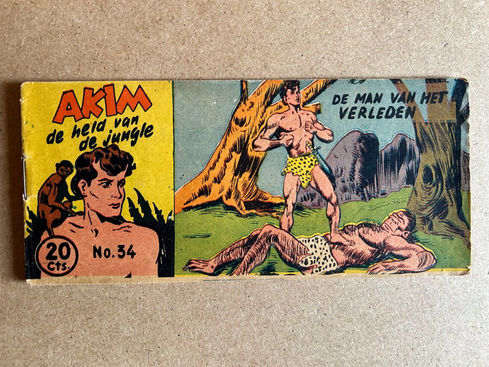 Akim, nummer 34, De man van het verleden, 1954