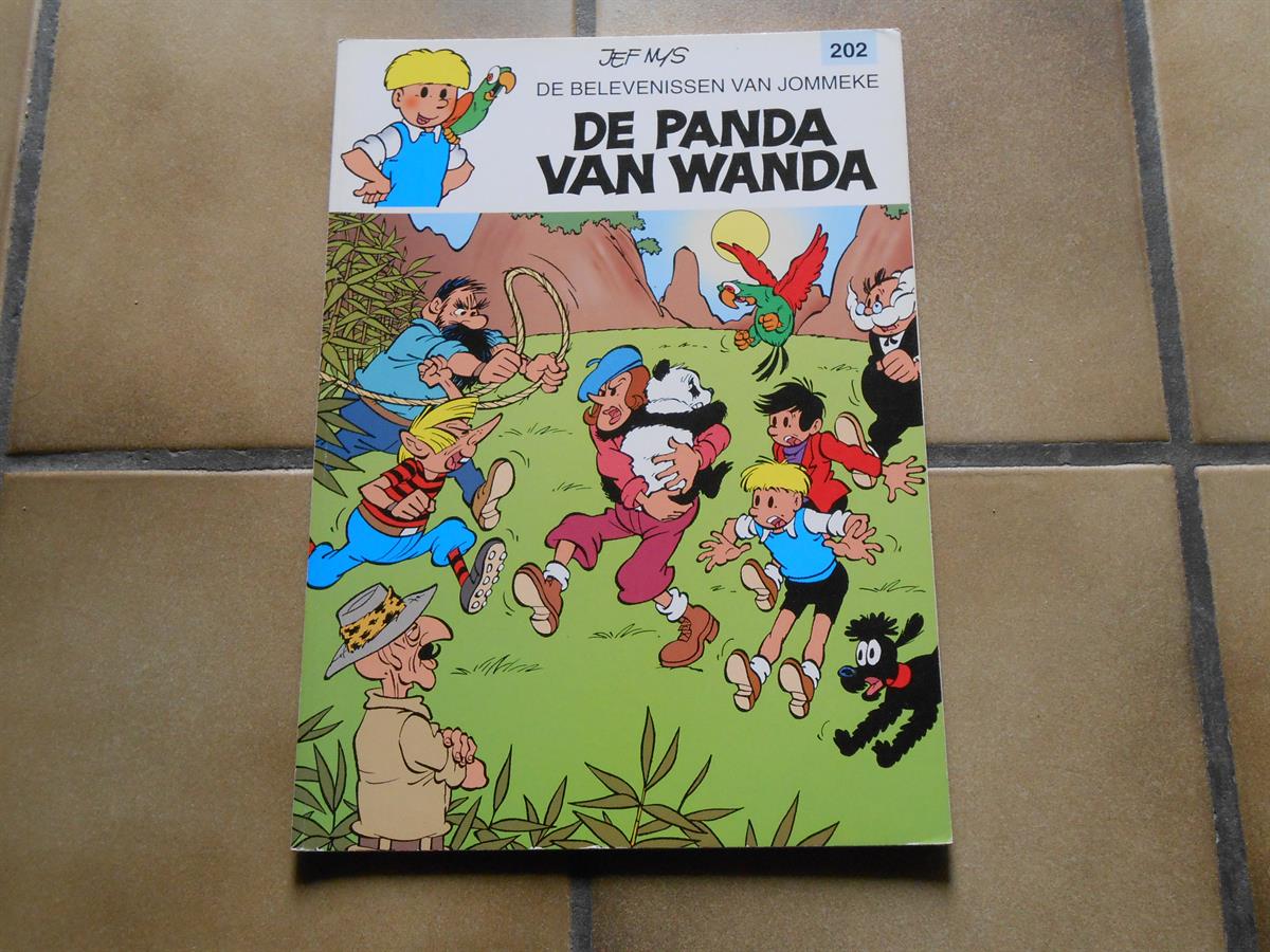 jommeke 202: de panda van wanda - 1ste dr - sc - 1999