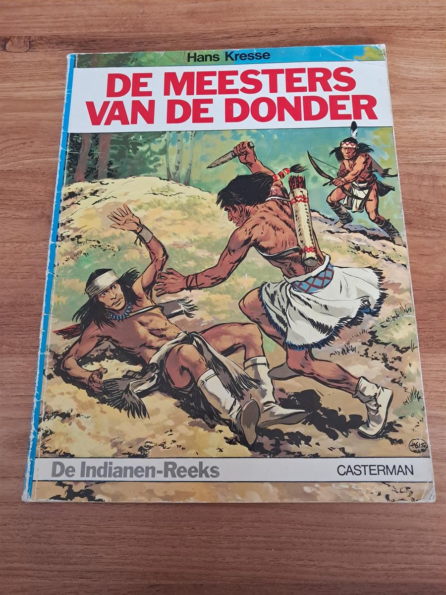 Indianenreeks 1 De meesters van de donder-sc- 1973 eerste druk