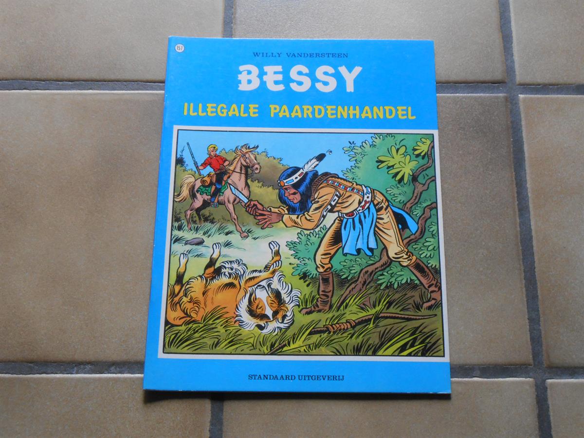 bessy 157: illegale paardenhandel - 1ste dr - sc - 1984