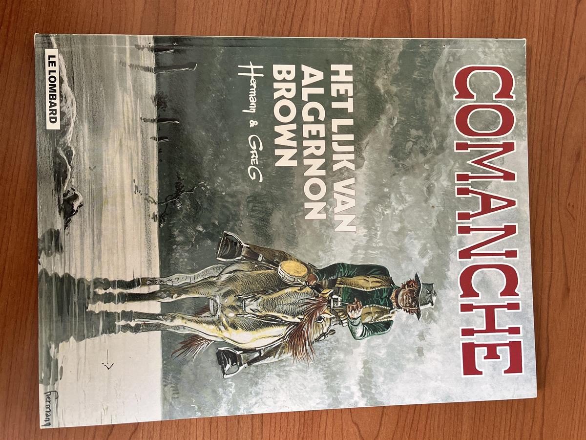 Comanche nr 10 - Het lijk van Algernon Brown - 1ste druk 2002 - SC