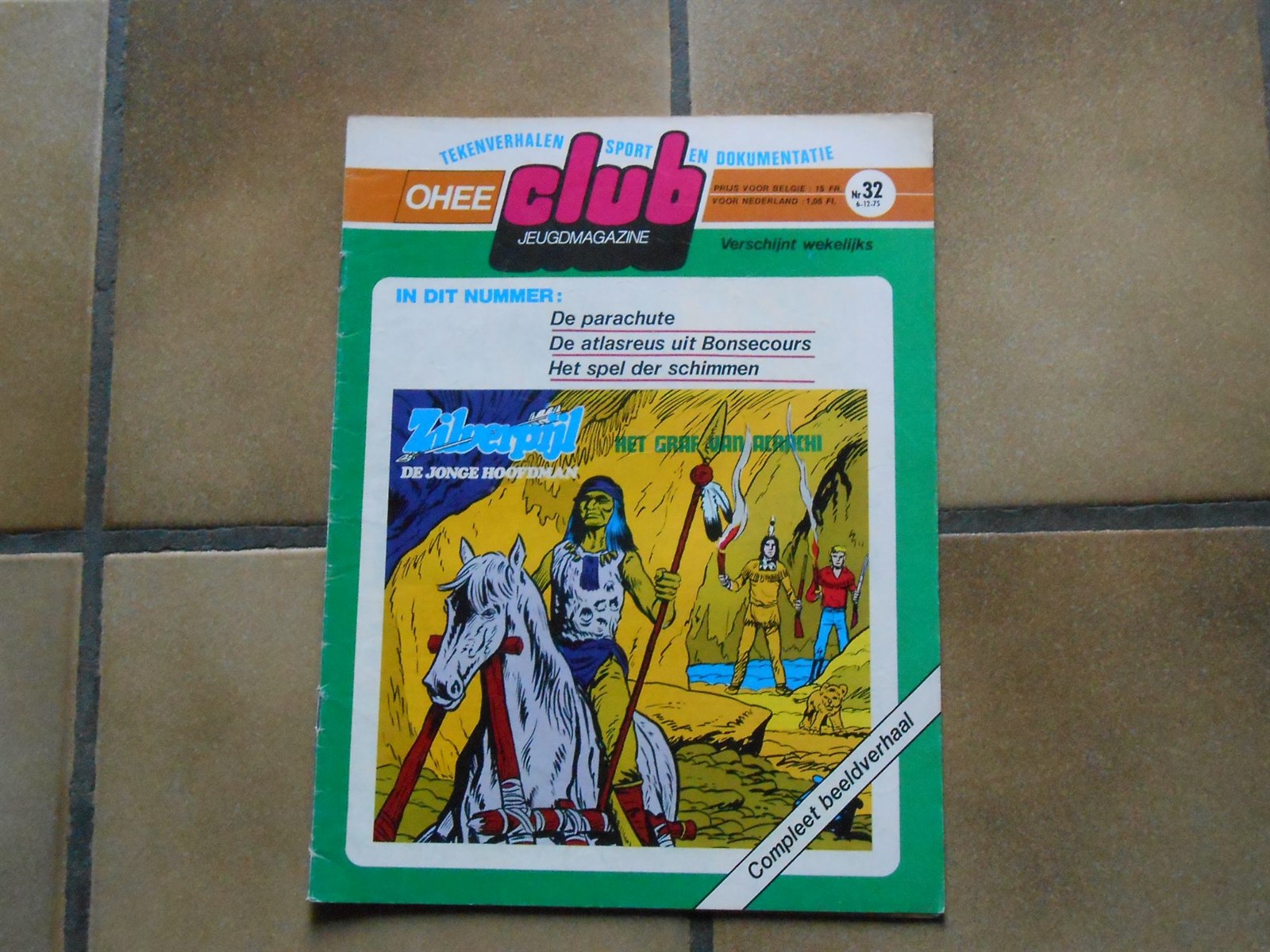 ohee club 32: zilverpijl het graf van acrachi - sc - 1975