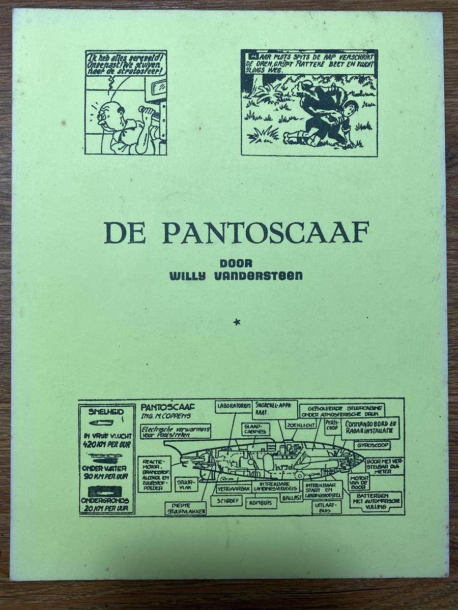 De pantoscaaf - Vandersteen - 1975 - zeldzaam