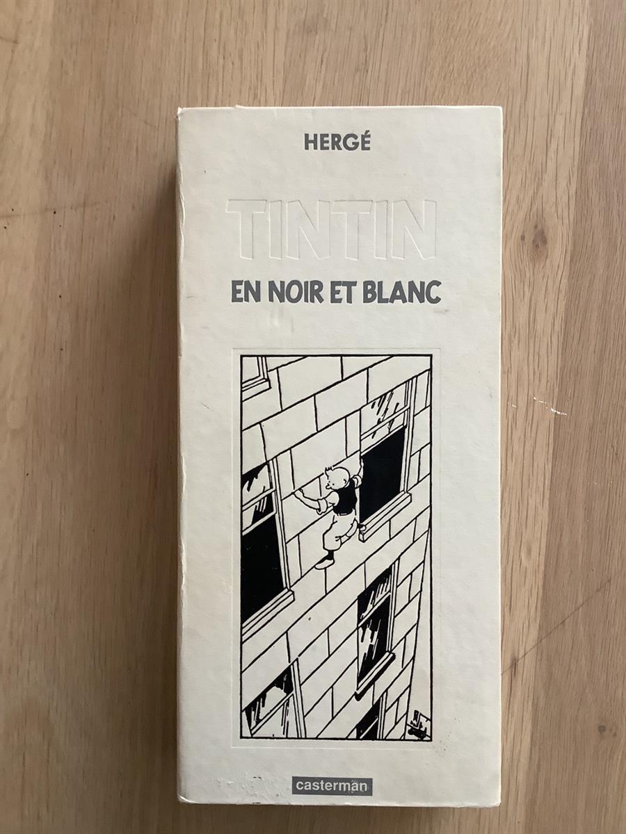 Tintin/Kuifje - Box Tintin En Noir Et Blanc - 9 x HC - Casterman - 1986 (Franstalig)