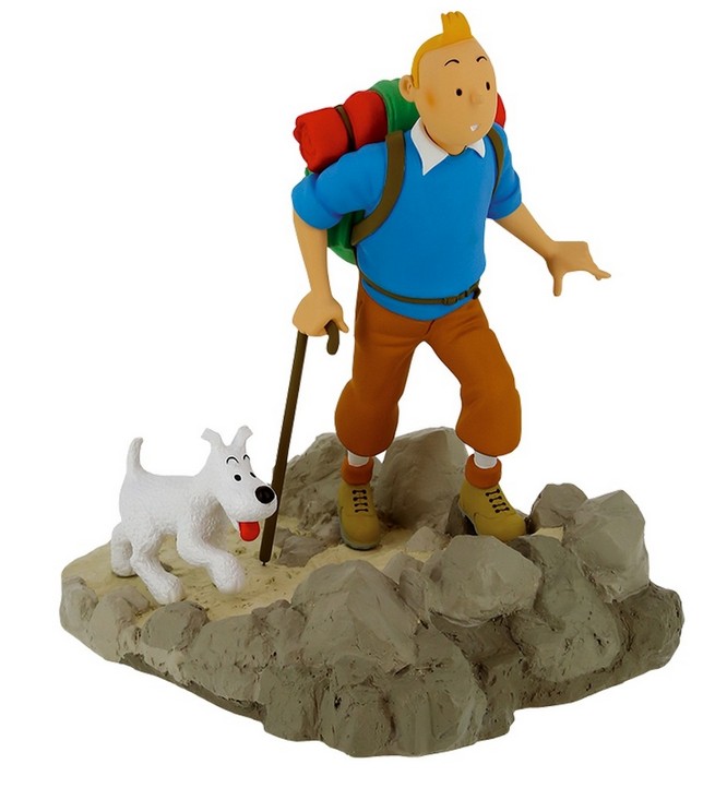 kuifje - Tintin randonneur Moulinsart