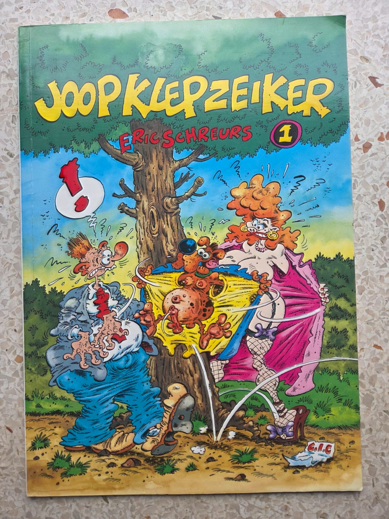 Joop Klepzeiker-1-Schreurs/C.I.C sc--1edruk(groen)