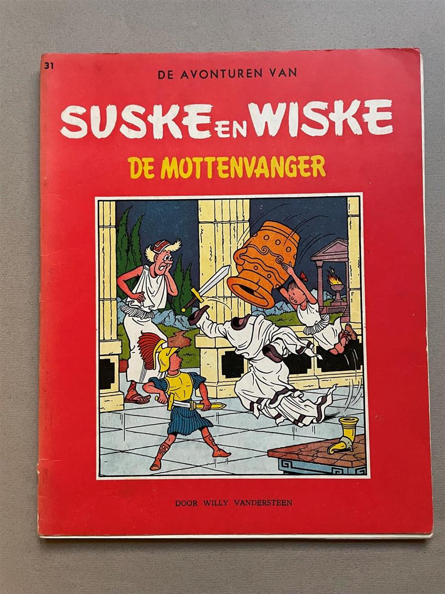Suske en Wiske - 31 - De Mottenvanger - Vlaamse reeks - Herdruk