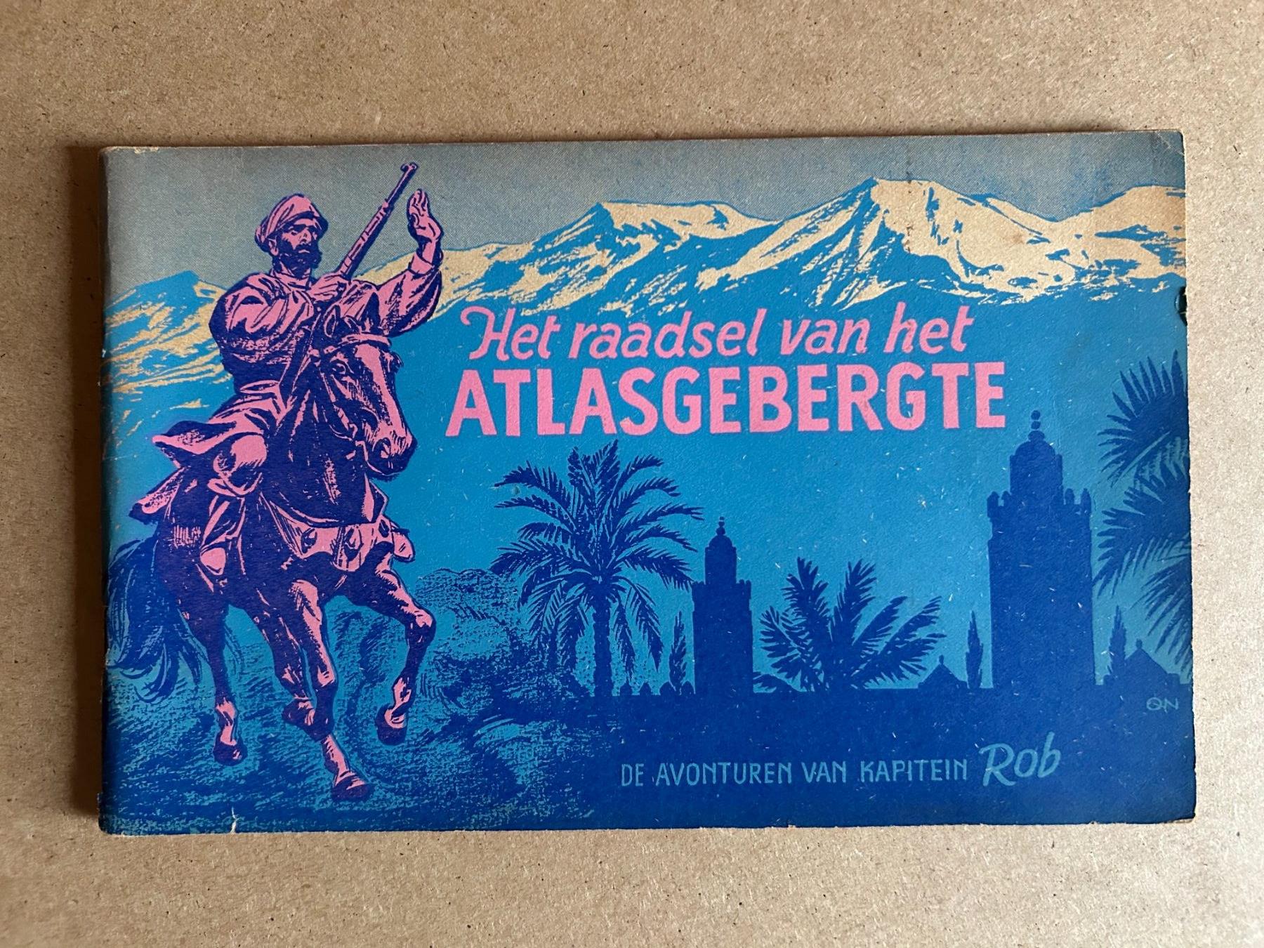 Kapitein Rob, nummer 29, Het raadsel van het Atlasgebergte, 1953