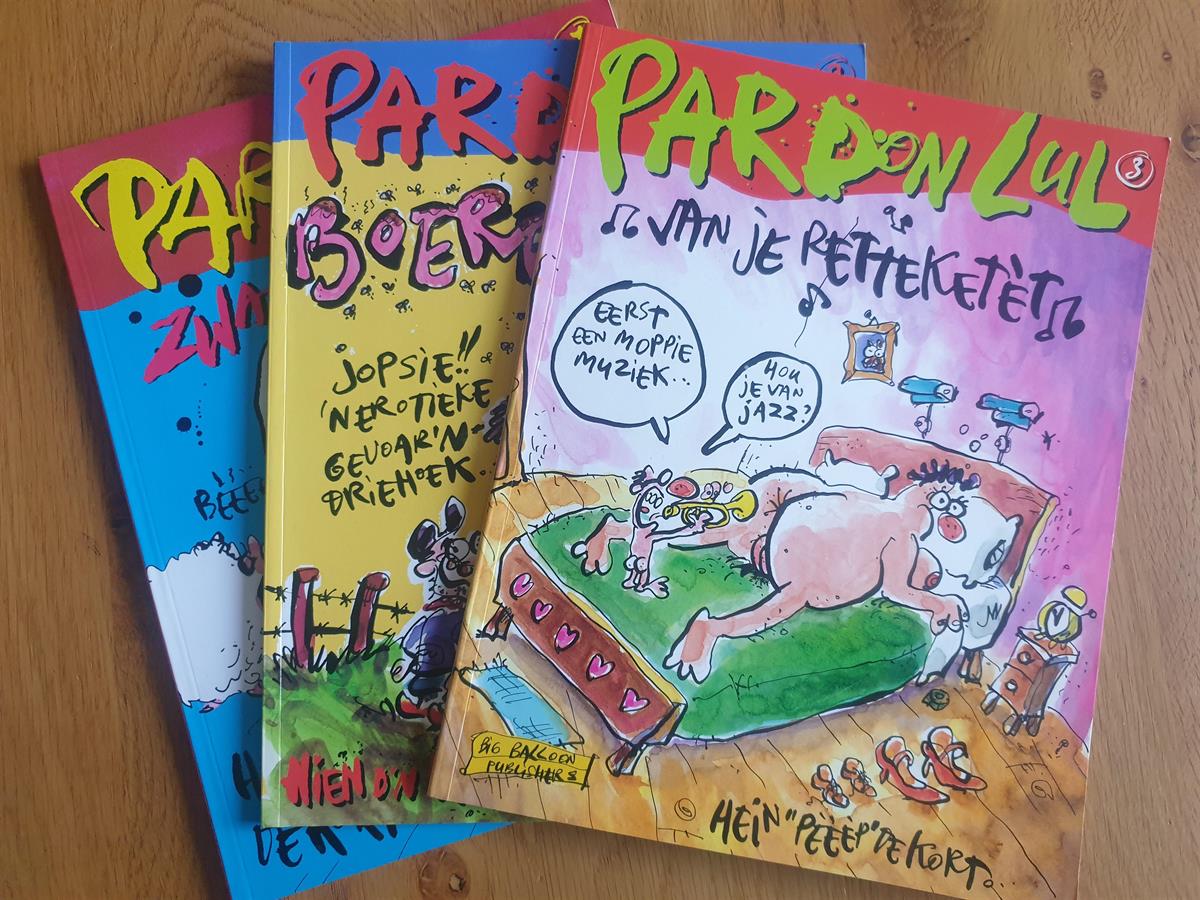 Pardon Lul - delen 1 t/m 3 Complete serie - SC - 1e druk
