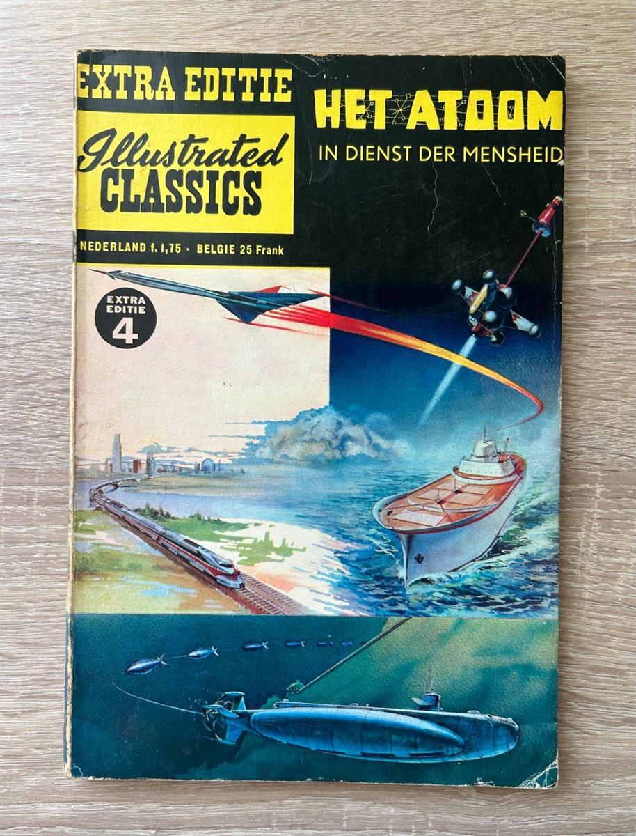 Illustrated Classics, 4, Het atoom in dienst der mensheid, 1960