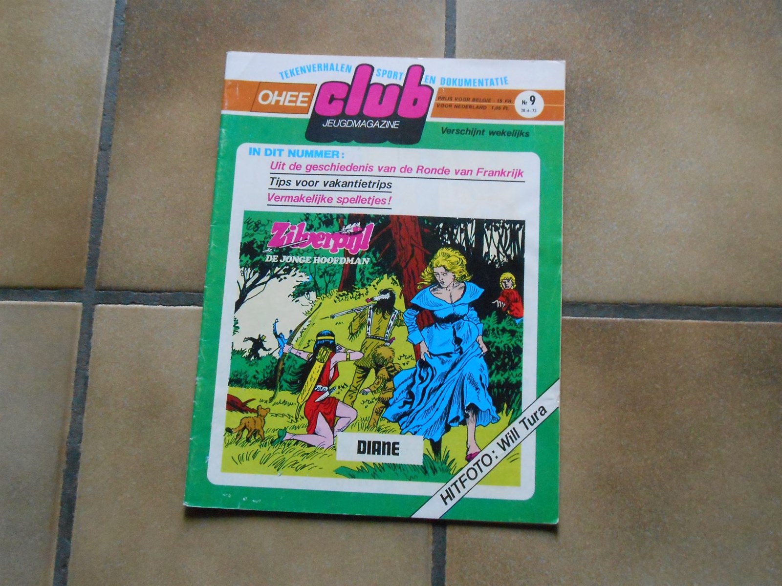 ohee club 9: zilverpijl diane - sc - 1975