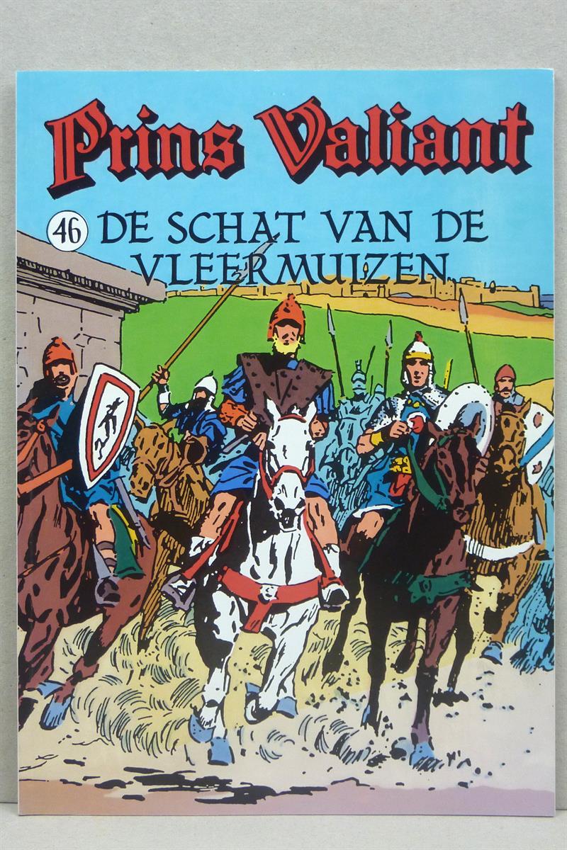 Prins Vaillant 46. De schat van de vleermuizen -sc- 1e druk, 1990