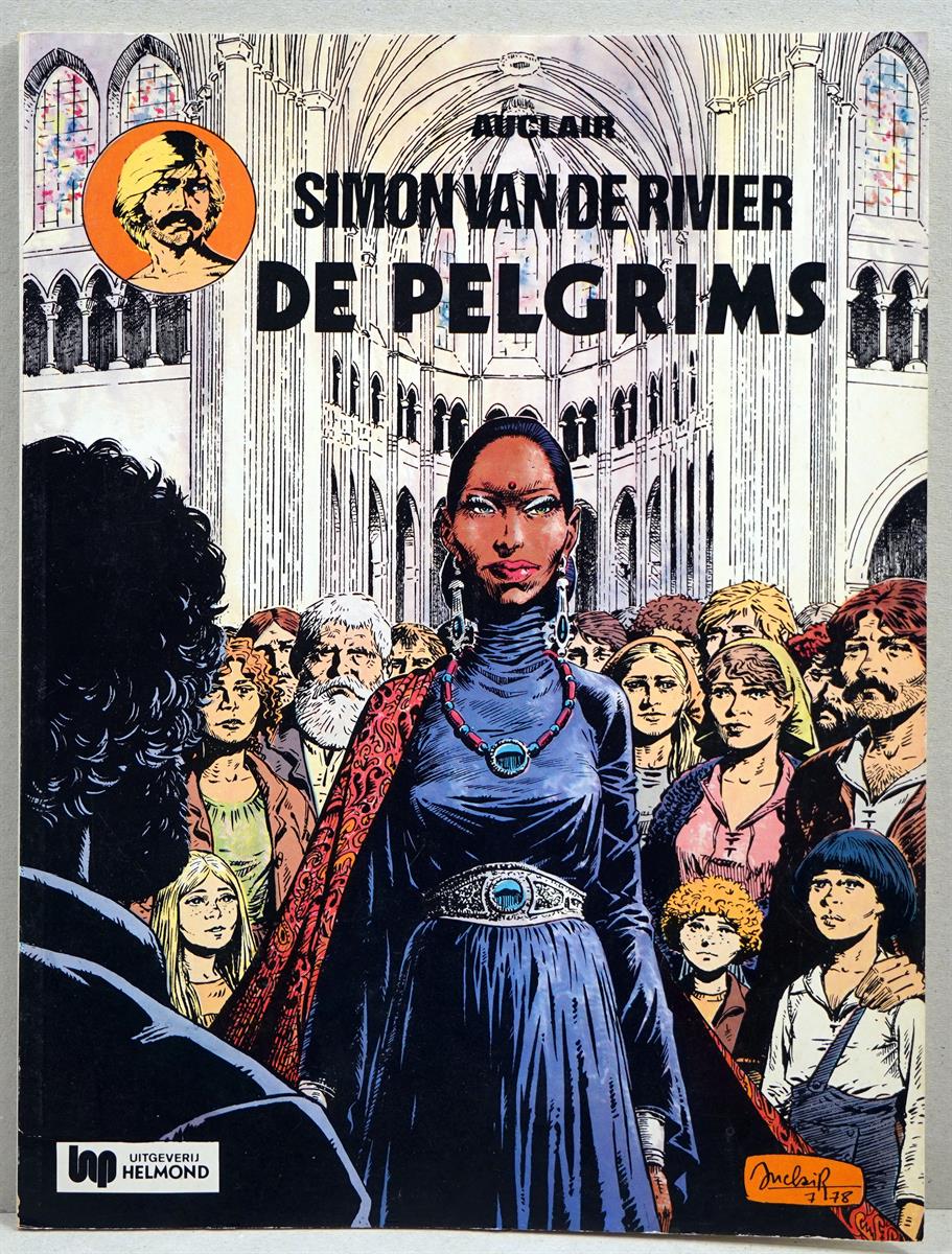 Simon van de rivier. nr4. De pelgrims -sc- 1e druk, 1978