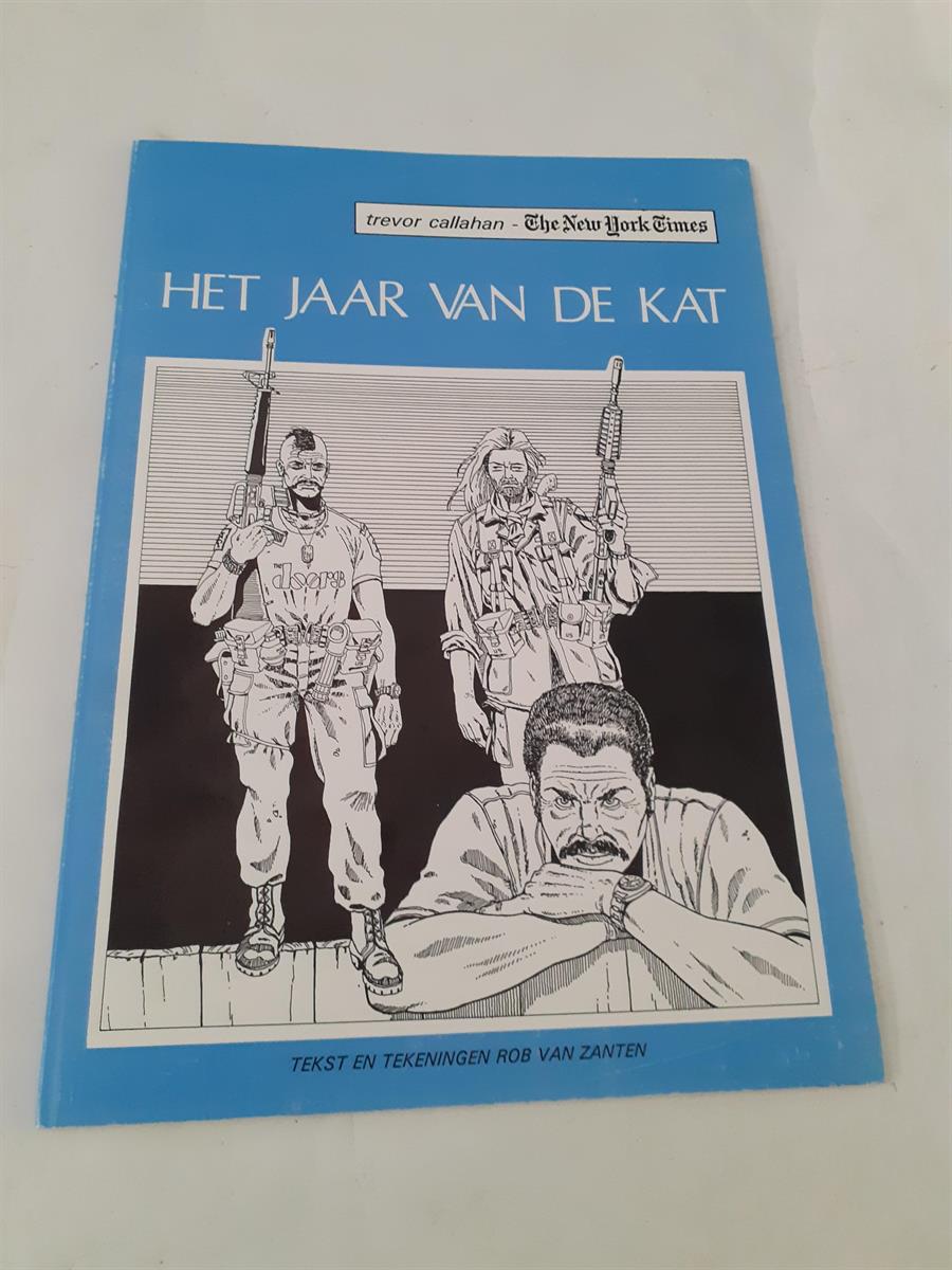 Trevor Callhan - Het jaar van de kat - Misdruk - 100 exemplaren - sc
