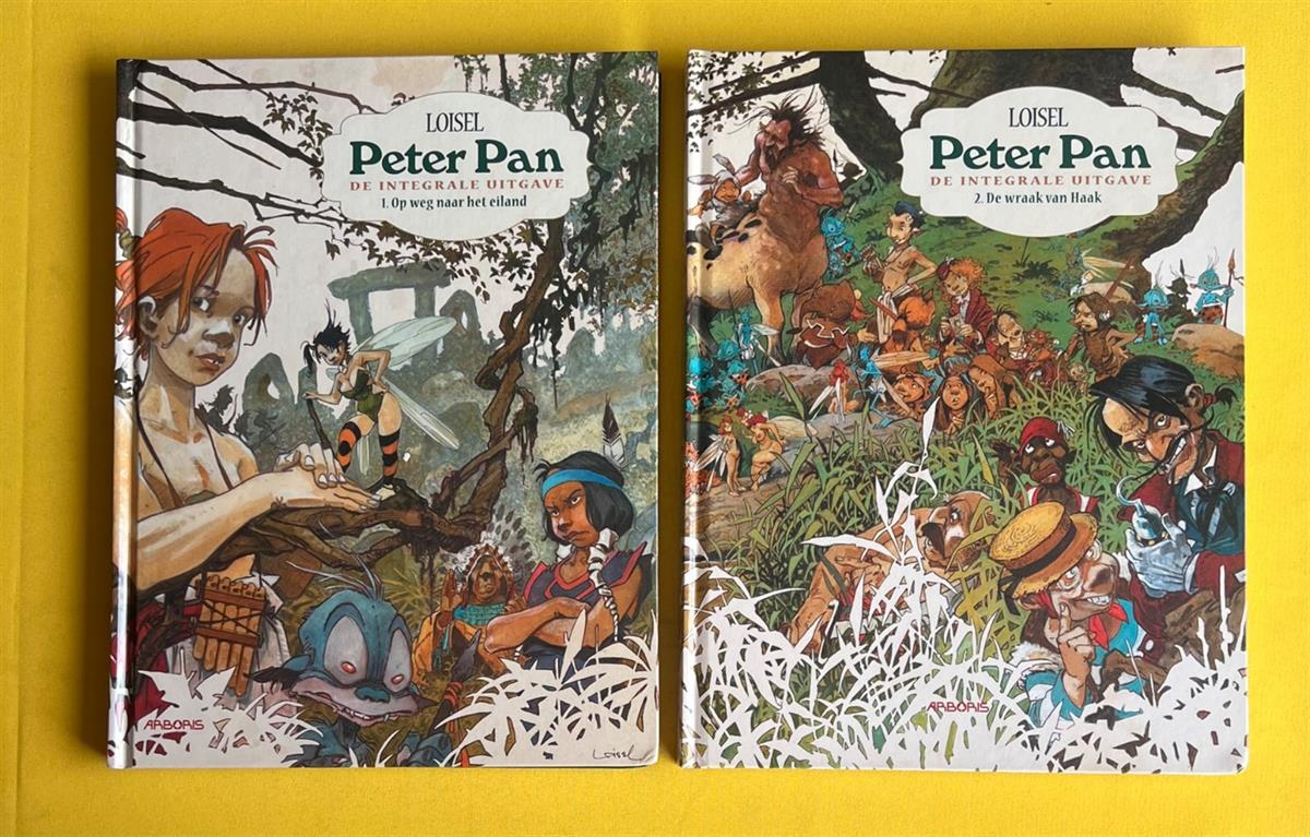 Peter Pan - Integraal 1-2. Op weg naar het eiland /De wraak van Haak - HC - Eerste druk - 2022