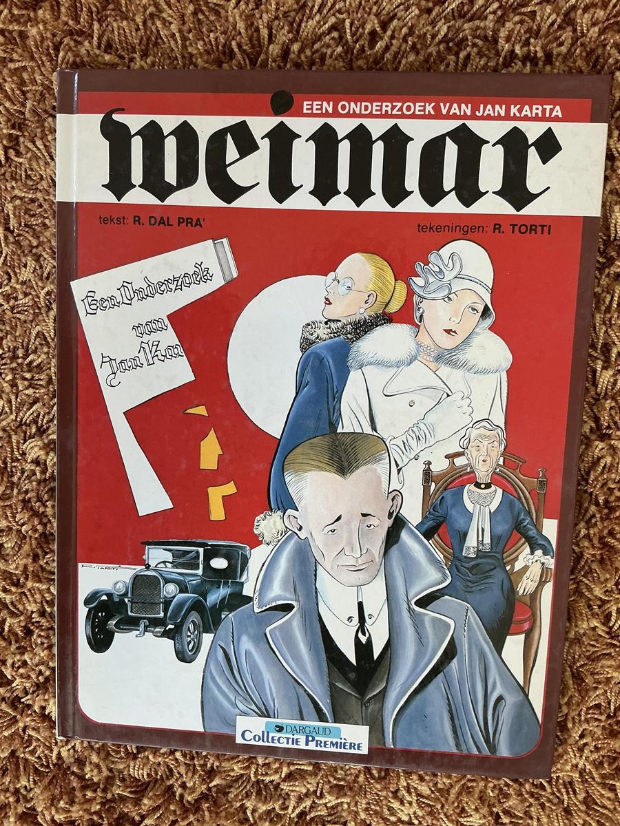 Jan Karta - deel 1 Weimar - hc - Dargaud - 1987