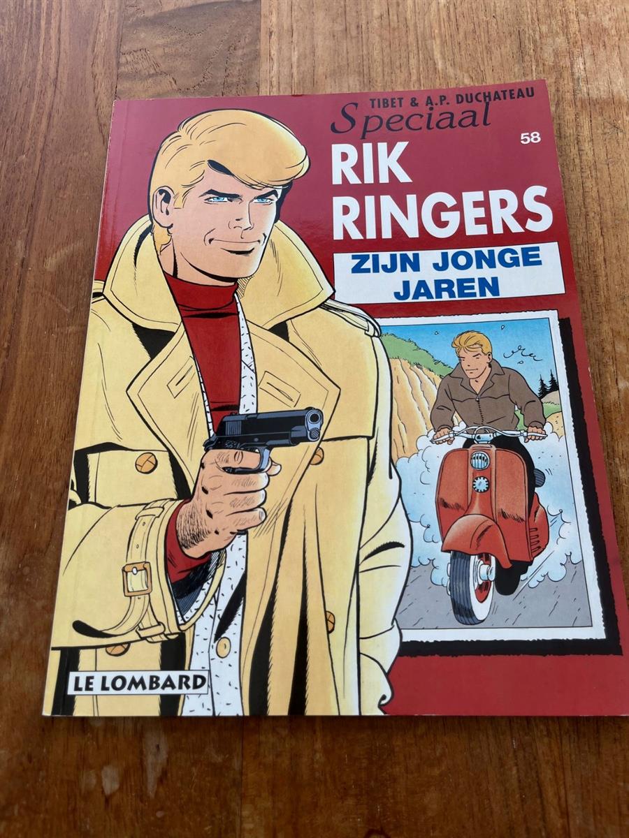Rik Ringers -Nr.58- Zijn jonge jaren- sc- Eerste druk 1997
