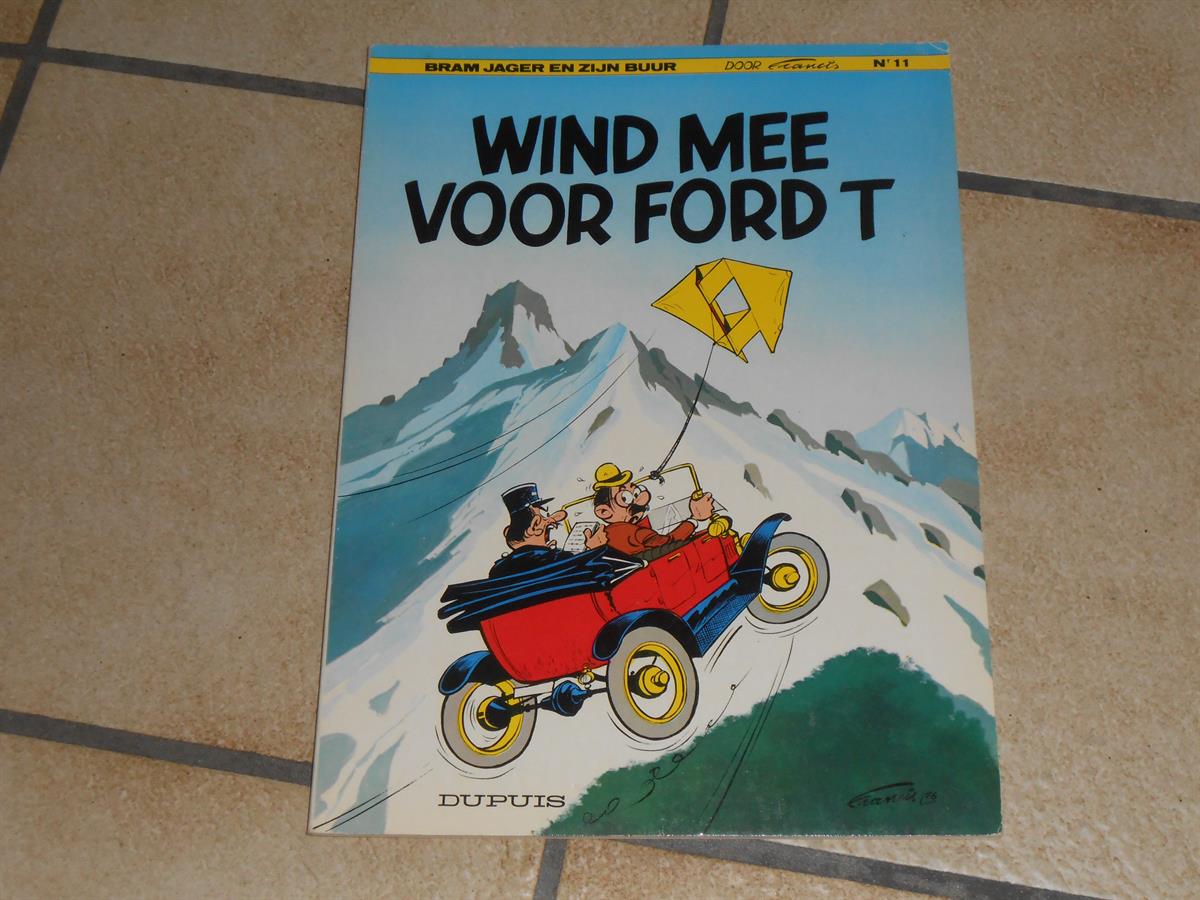 bram jager en zijn buur 11: wind mee voor ford t - 1ste dr - sc - 1977