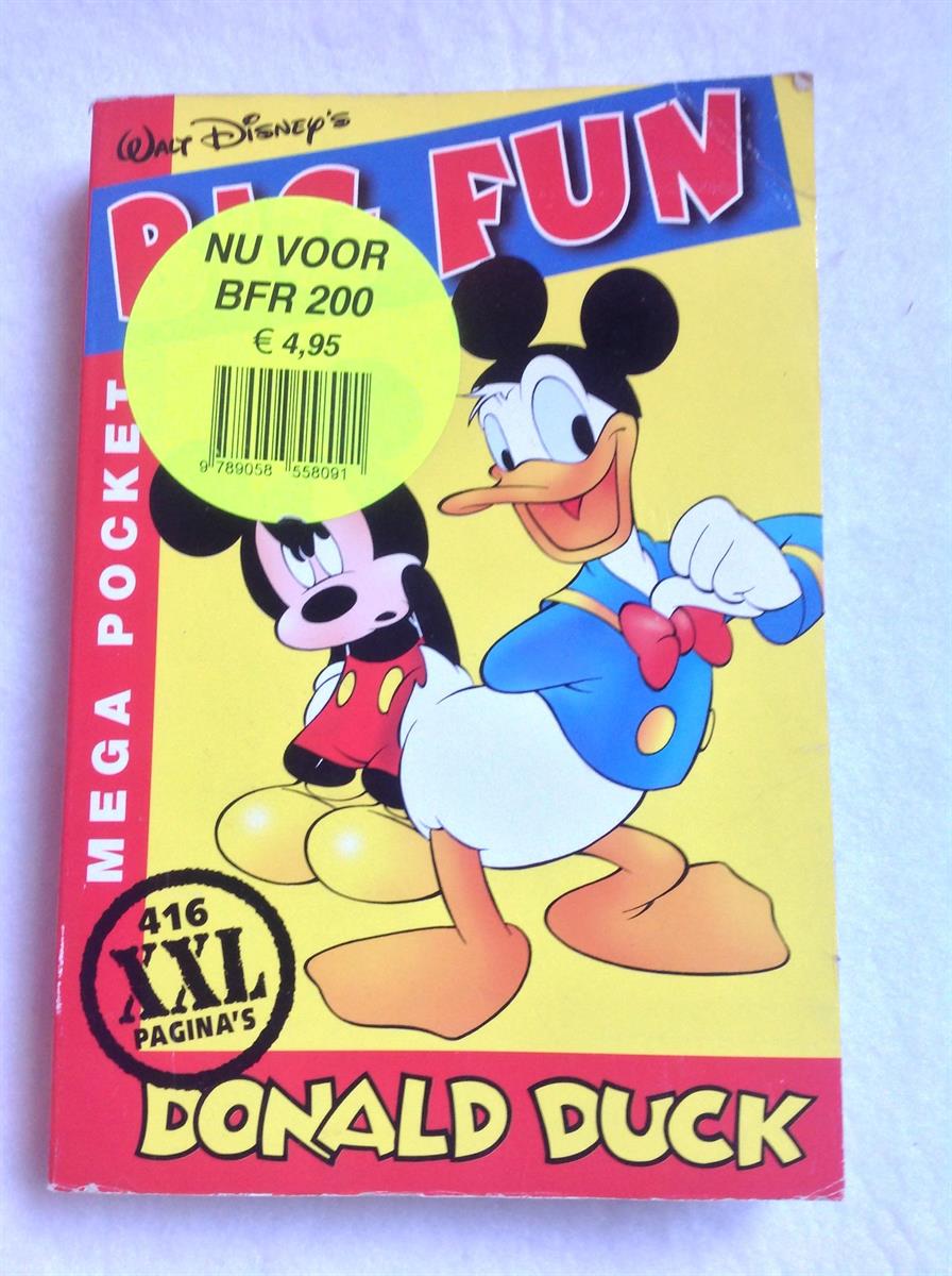 Walt Disney - Donald Duck/Mickey Mouse - Big Fun nr 1 - sc -1e druk - 1999