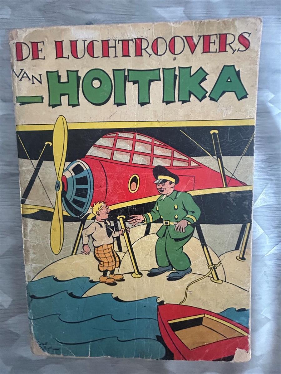 Piet Durf 1 : De Luchtroovers van Hoitika - Eerste druk 1937 door Frans Piët - René Touret uitgaven