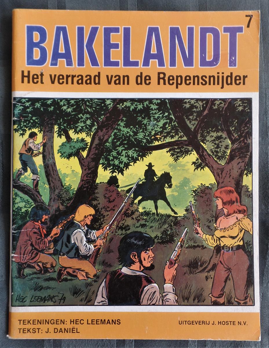 Bakelandt 7. Het verraad van de Repensnijder - sc - 1e druk