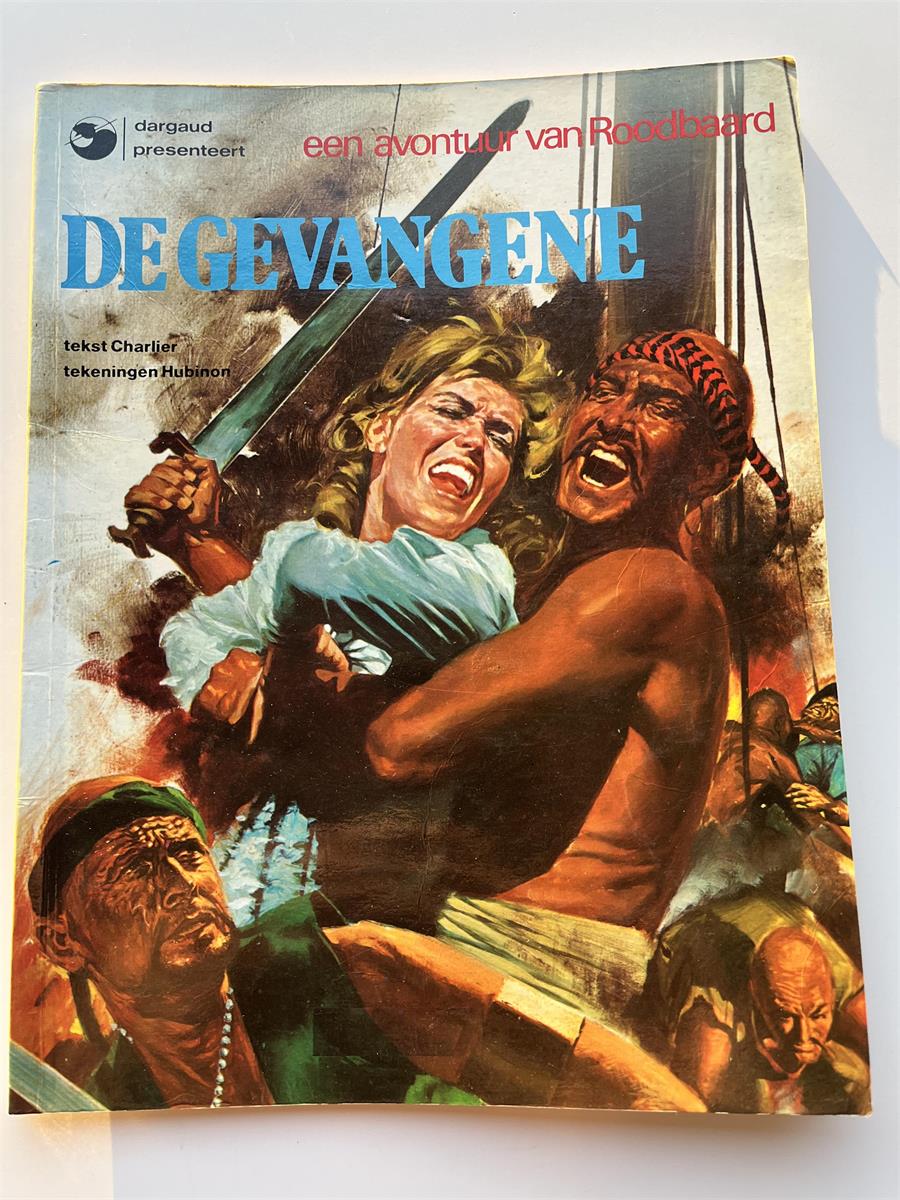 Roodbaard nr 15 - De gevangene- Herdruk 1983 - SC