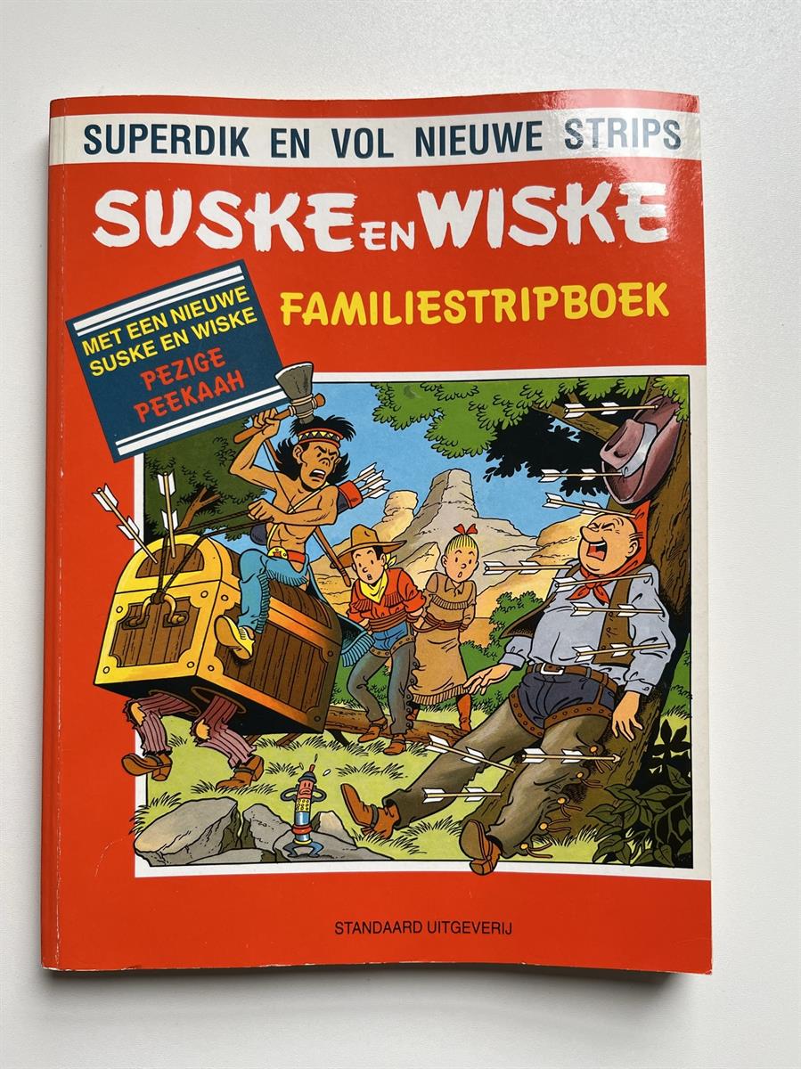 Suske en Wiske - Familiestripboek - 1992 - Pezige Peekaah