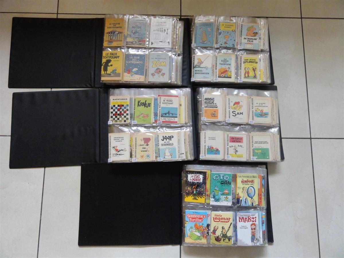Mini bibliotheek - 626 stripjes - sc - Eerste druk - 1958/heden