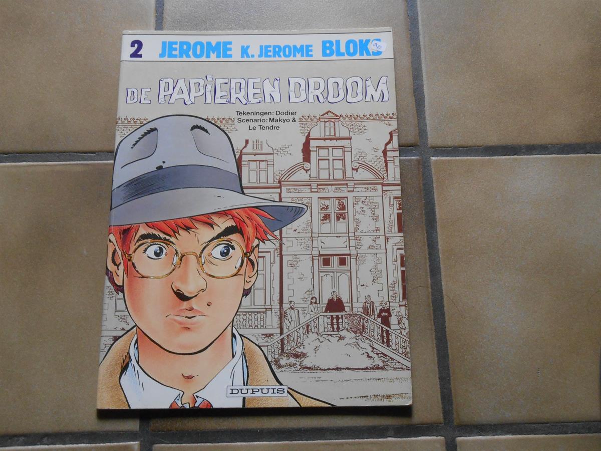 Jerome bloks 2: de papieren droom - 1ste dr - SC - 1985