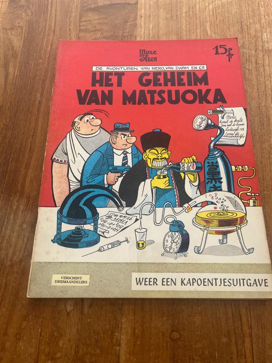 Sleen: Nero: Het geheim van Matsuoka-Nr.35-sc -eerste druk heruitgave- 1961
