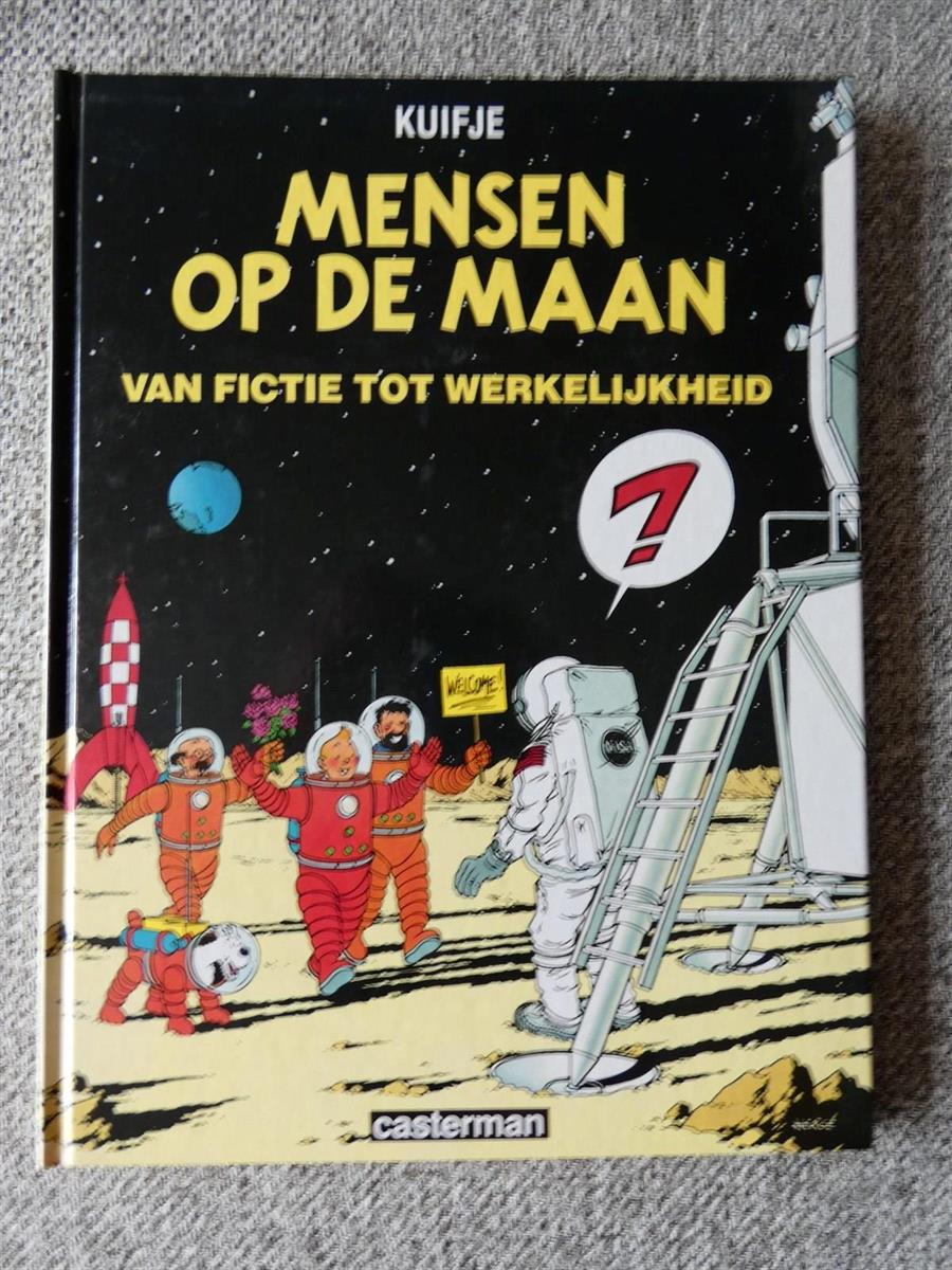 Kuifje - Mensen op de maan - HC - 1e druk 1985