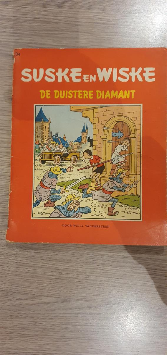 Suske en wiske DE DUISTERE DIAMANT