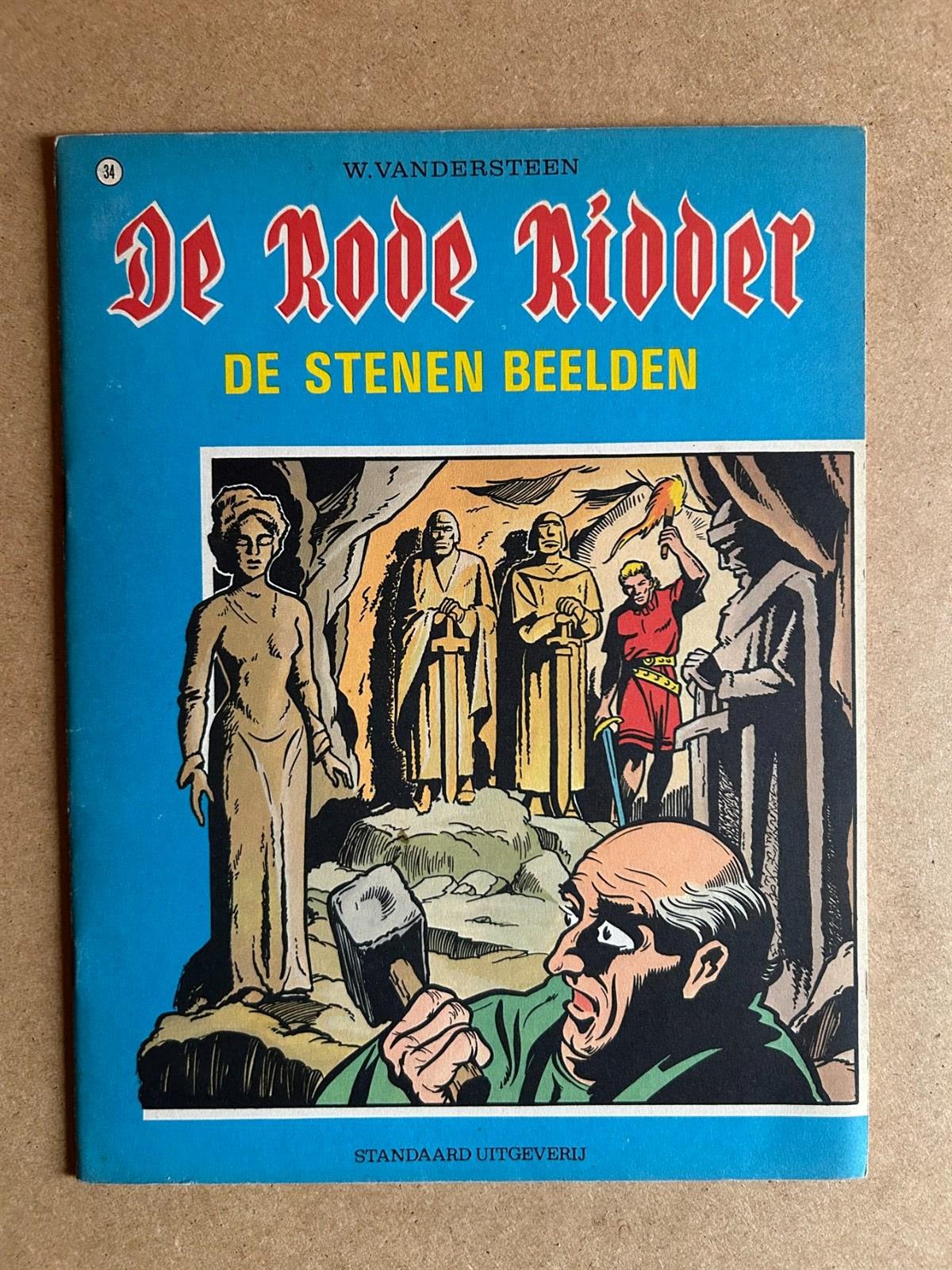 Rode ridder, nummer 34, De stenen beelden, 1972