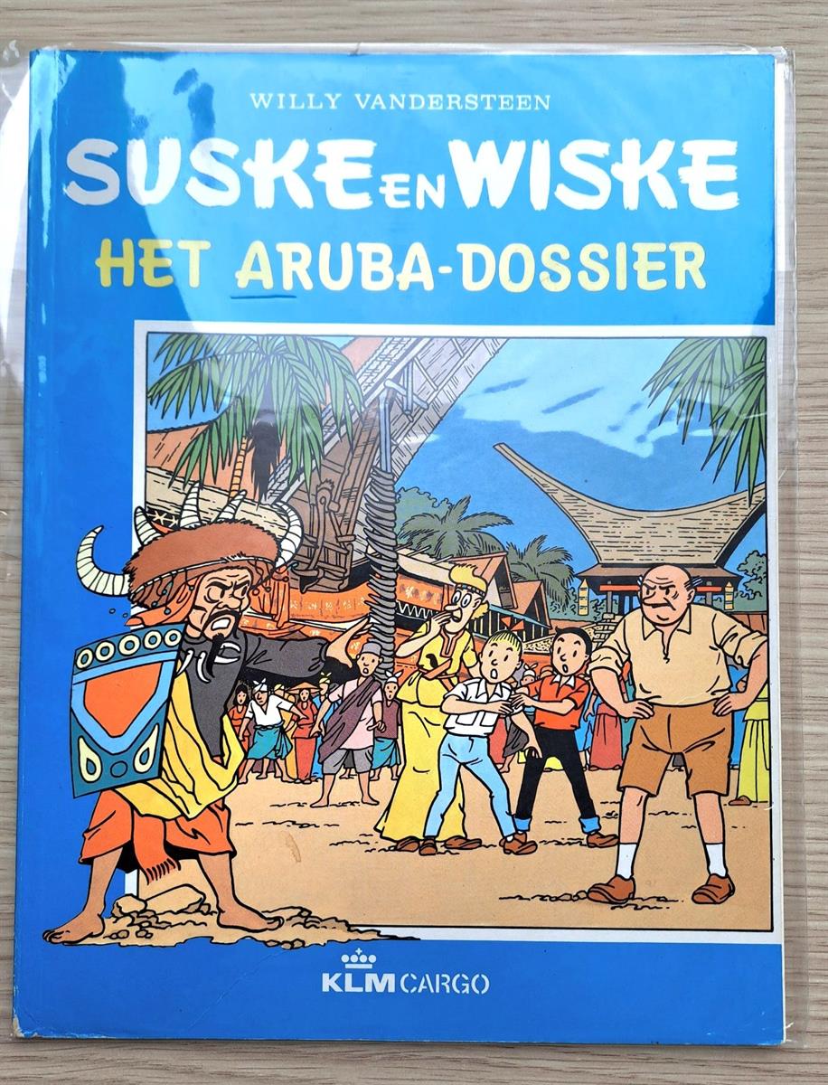 Suske en Wiske - het Aruba dossier - 1994 - uitgave KLM - 1e druk