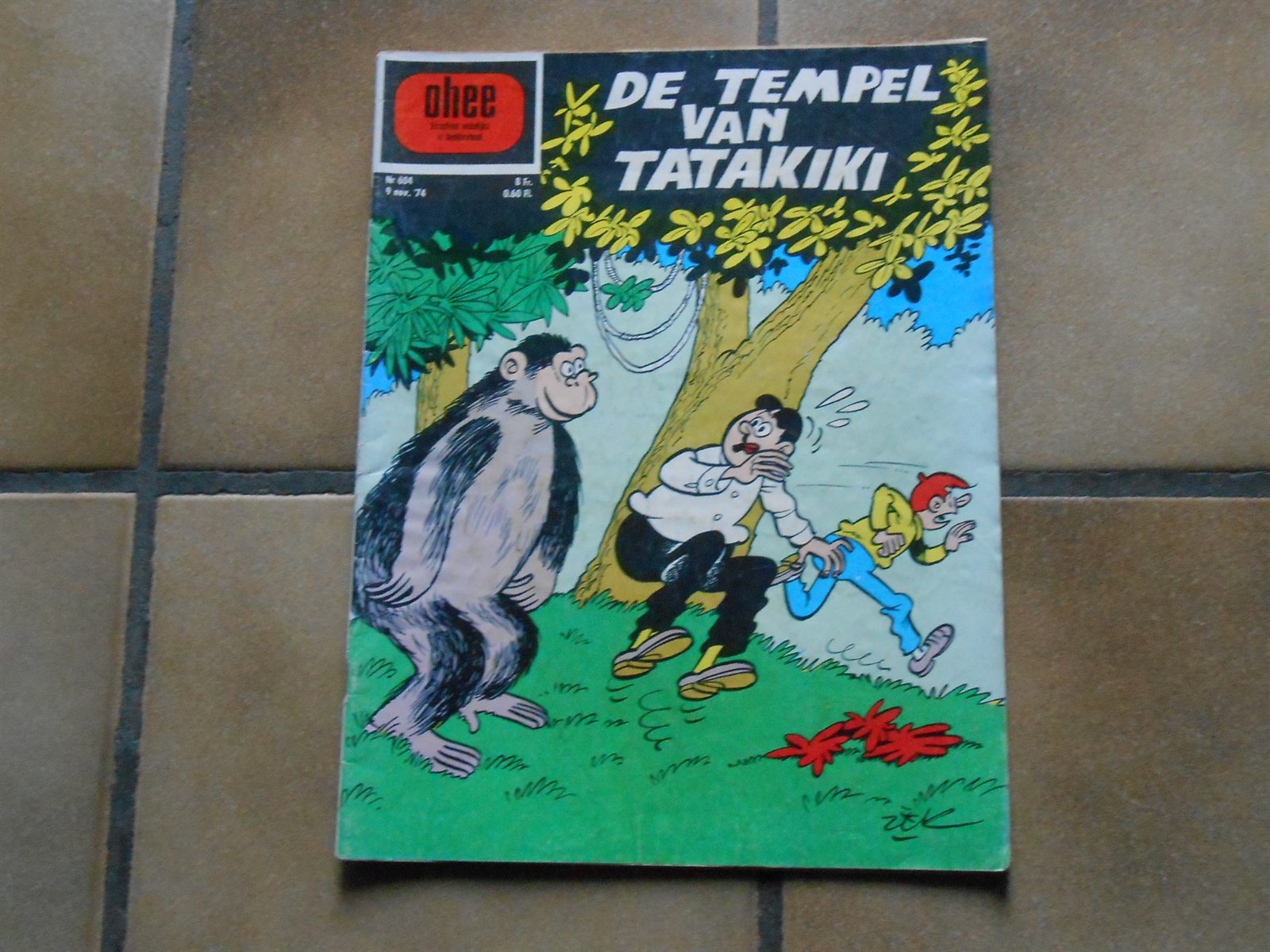 ohee 604: dees dubbel de tempel van tatakiki - sc - 1974