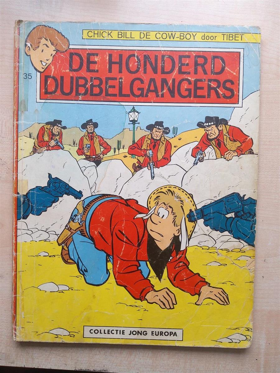Chick Bill - de Honderd dubbelgangers - SC - 1e druk - 1965