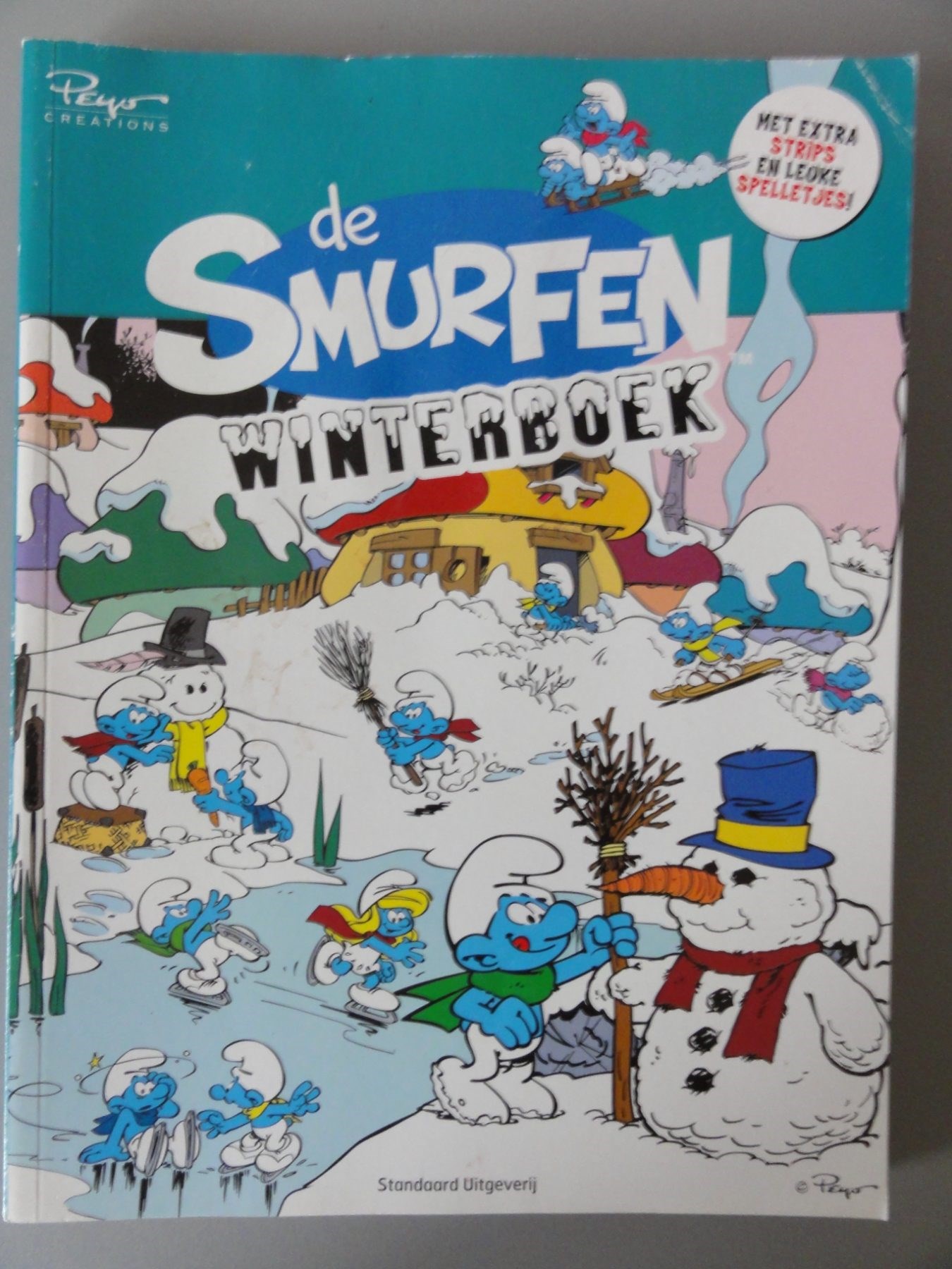 Peyo - De Smurfen Winterboek - sc - Eerste druk - 2012