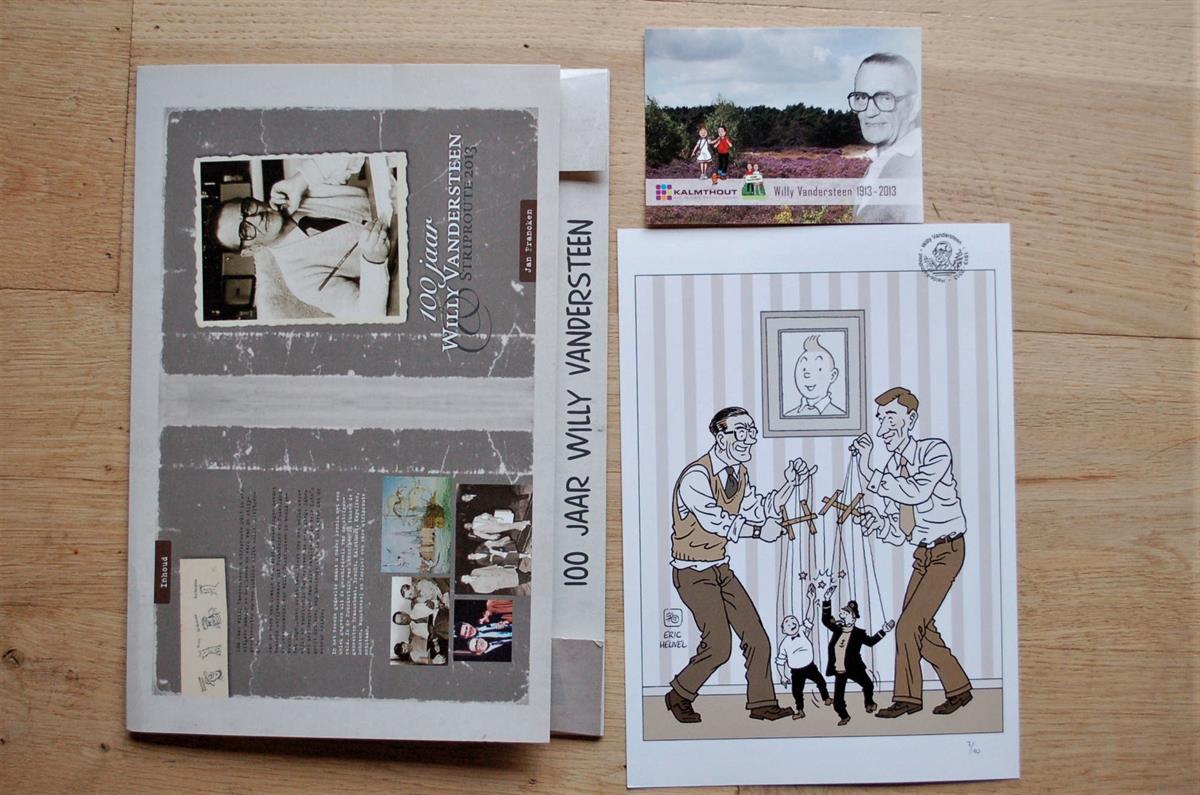 100 jaar Willy Vandersteen- ex libris Eric Heuvel -2013
