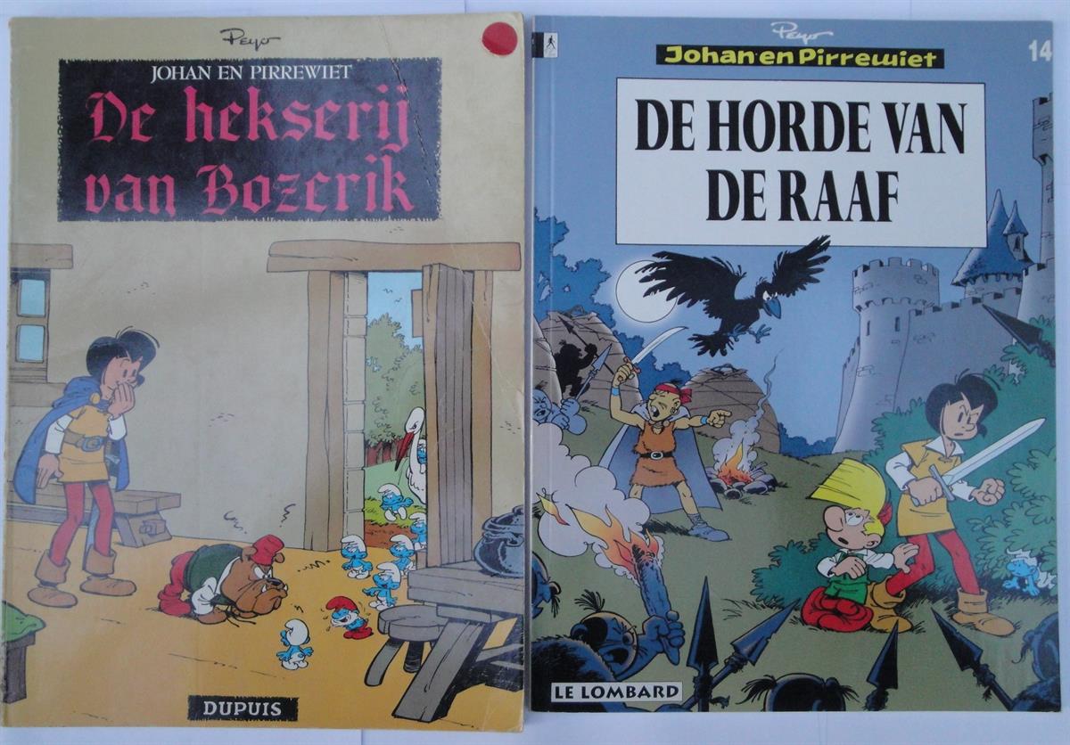 Johan en Pirrewiet 13+14 - 2x sc - eerste druk - 1970/1994