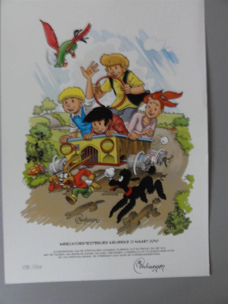 Marc Verhaegen - Ex Libris - Beperkte oplage - 2010 - Met handtekening