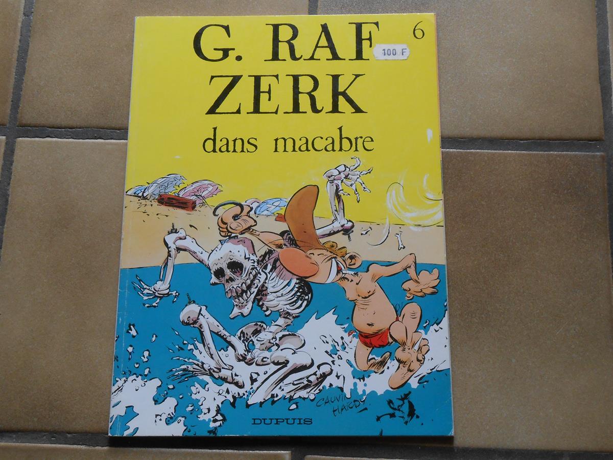 g.raf zerk 6: dans macabre - 1ste dr - sc - 1989