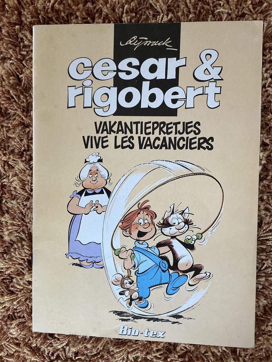 Cesar en Rigobert - Vakantiepretjes - Biotex - 1982