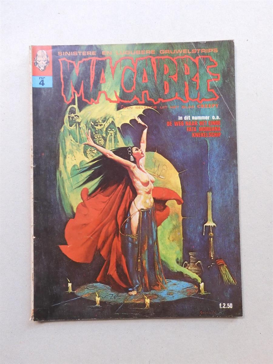 Macabre 4 - Gruwelstrip - Semic Press - 1974