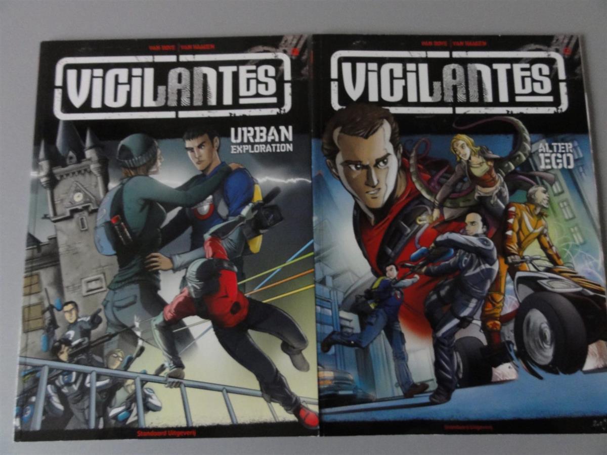 Van Roye/Van Haaren - Vigilantes - Volledige reeks - sc - Eerste druk - 2008/2009
