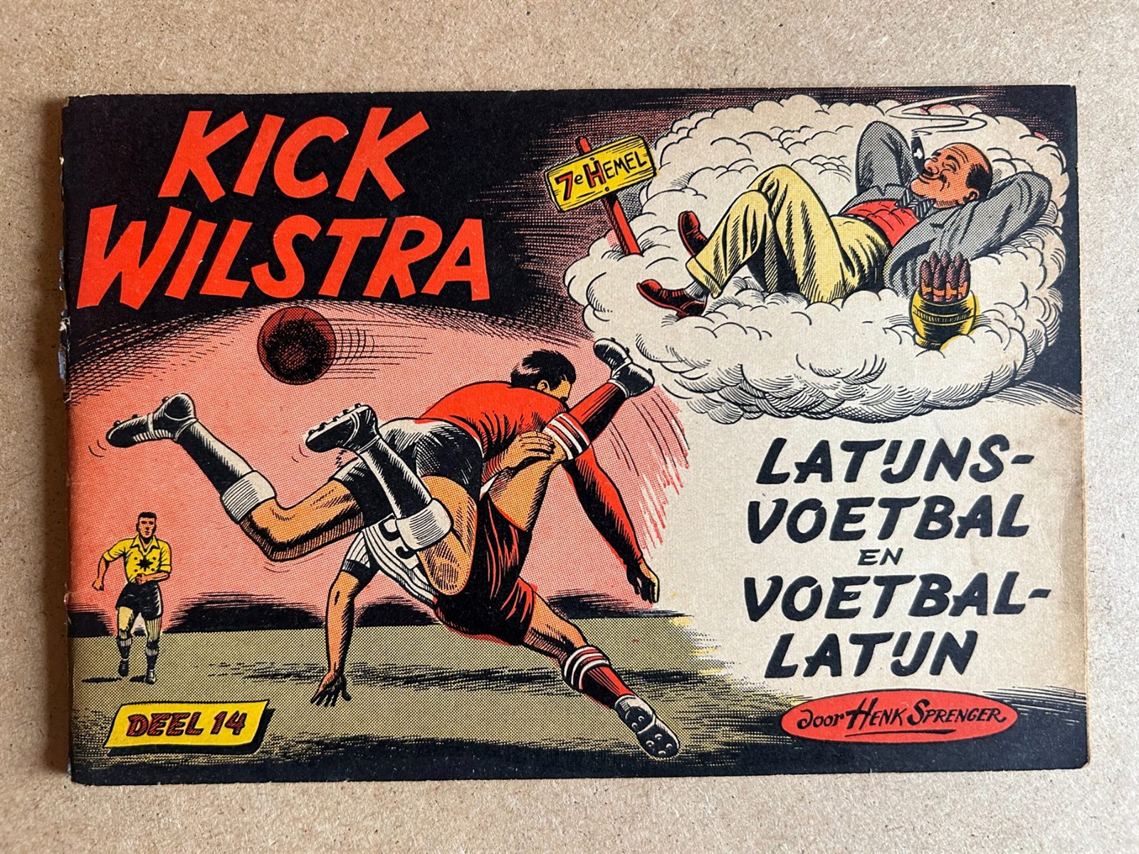 Kick Wilstra, nummer 14, Latijns voetbal en voetbal latijn, 1958