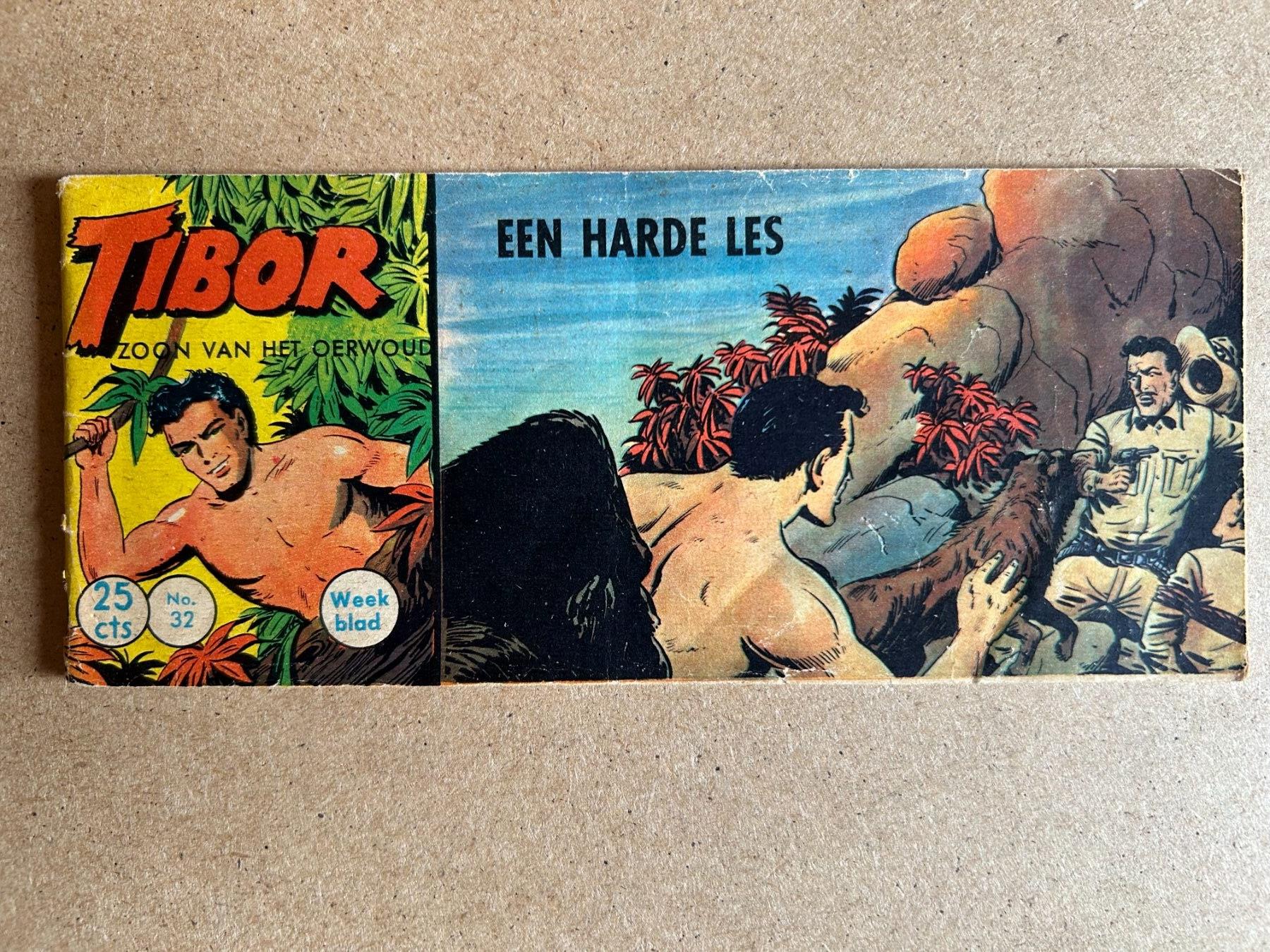 Tibor, nummer 32, Een harde les, 1960
