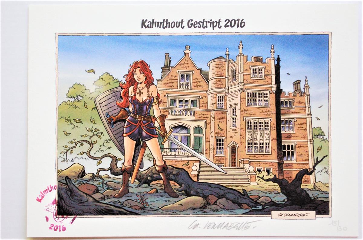 Ex Libris  Kalmthout Gestript 2016  Christian Verhaeghe