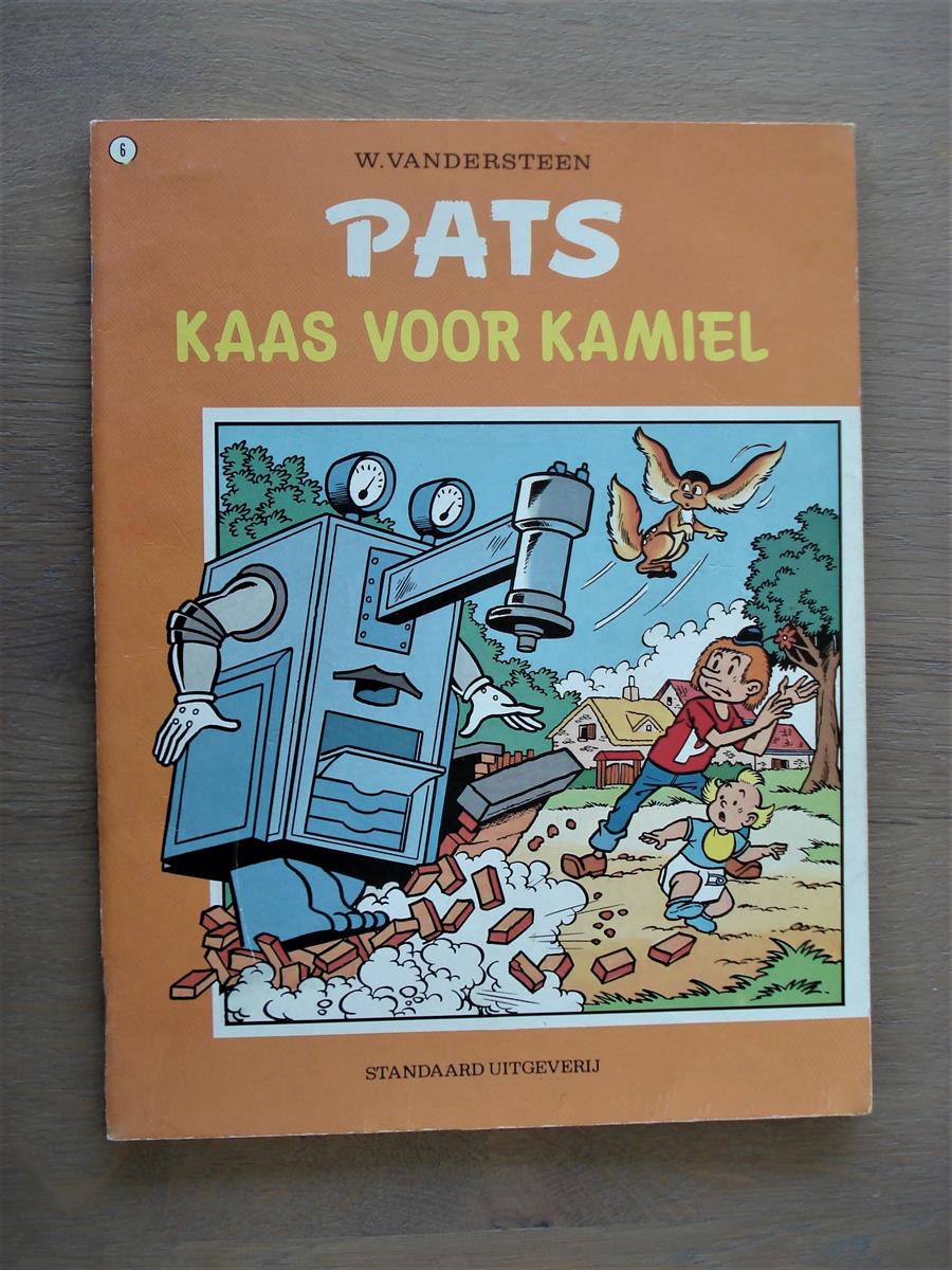Pats - 6 - Kaas voor Kamiel - 1ste druk - 1976 - Willy Vandersteen - Standaard Uitgeverij