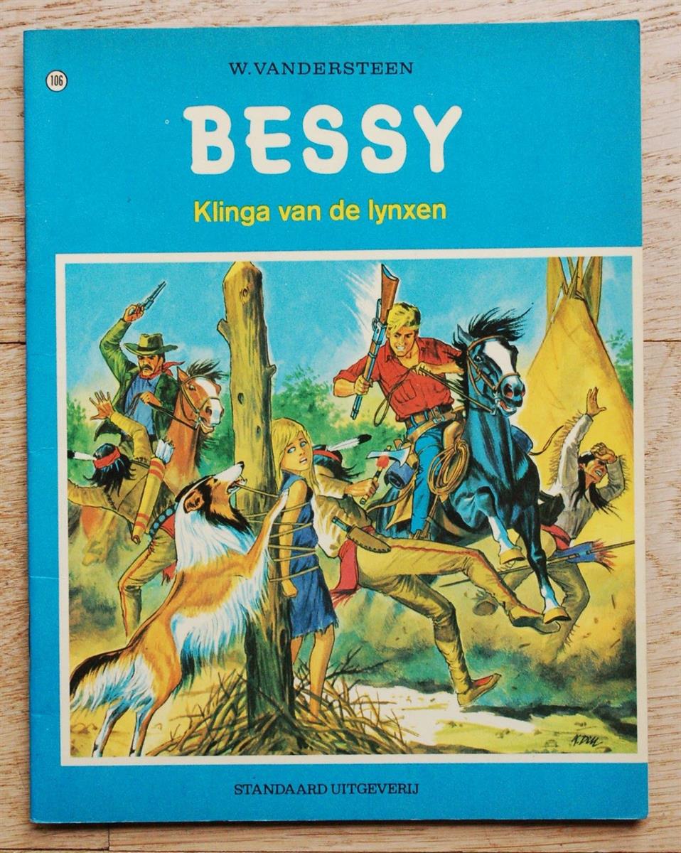 Bessy - Klinga van de Lynxen- met rebussticker -1973