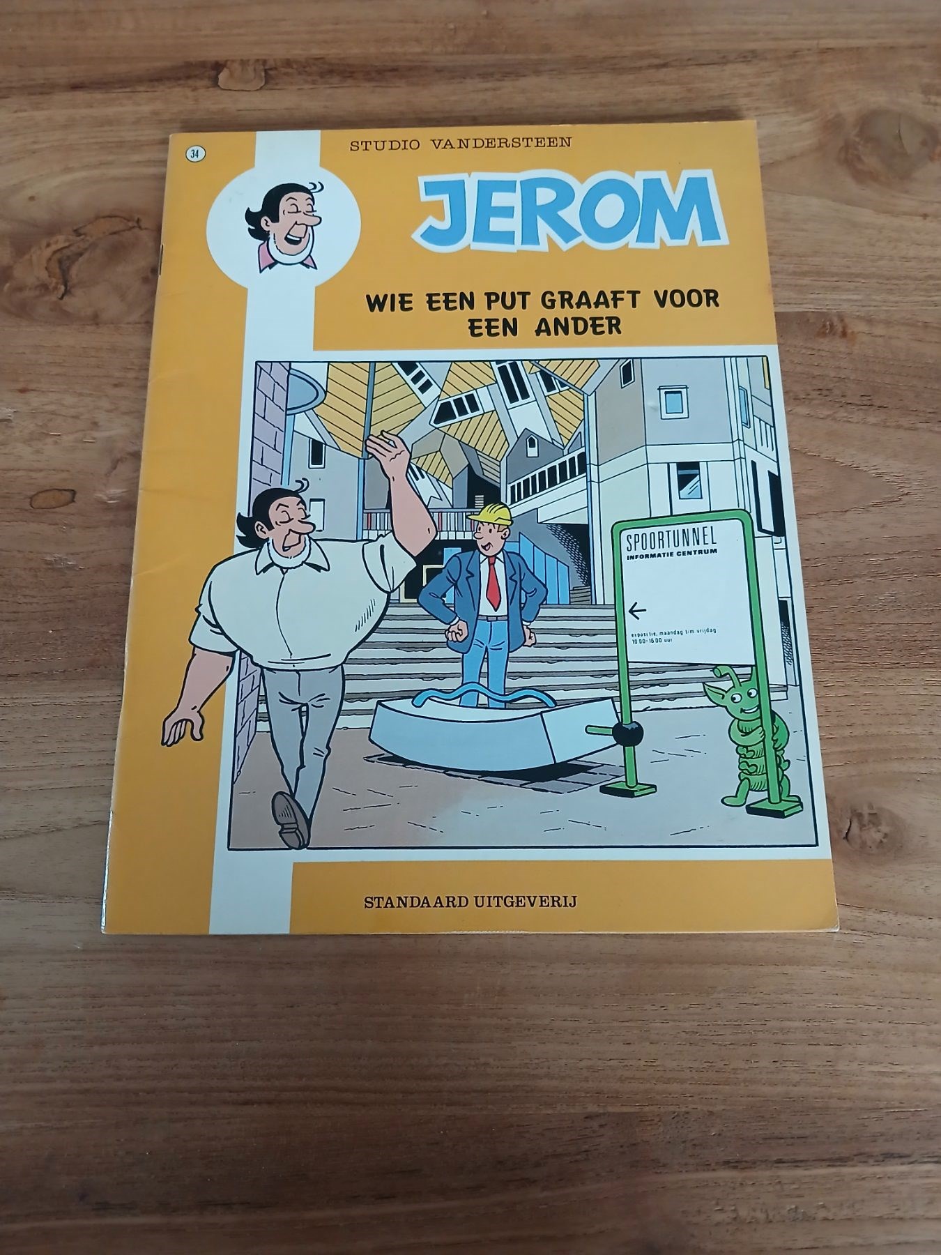 Jerom-34- wie een put graaft...- sc-1990-eerste druk